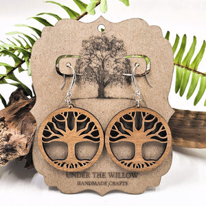 Tree of Life Dangle Earrings