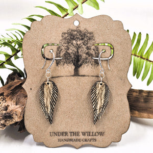 Feather Dangle Earrings