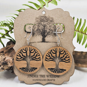 Tree of Life Dangle Earrings