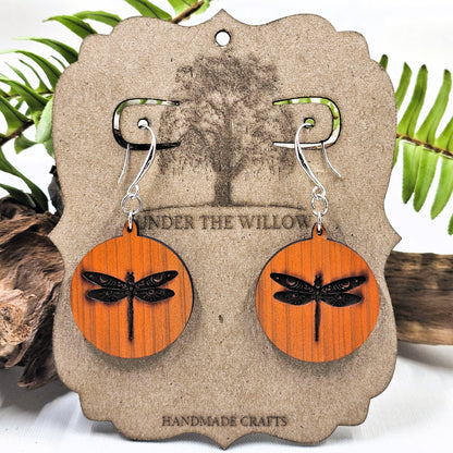 Dragonfly Dangle Earrings