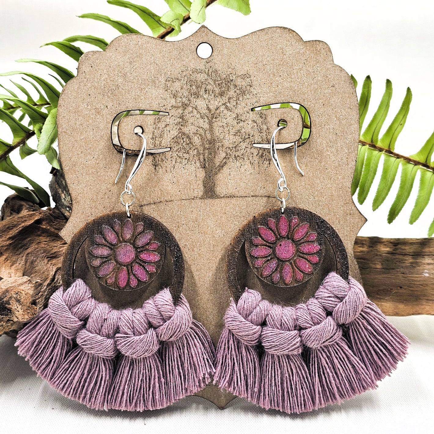 Flower Dangle Earrings