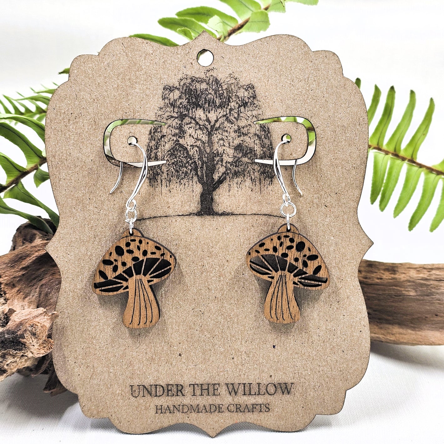 Mushroom Dangle Earrings