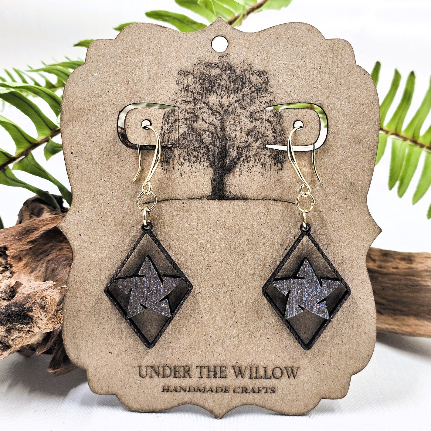 Star Dangle Earrings