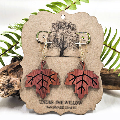 Leaf Dangle Earrings