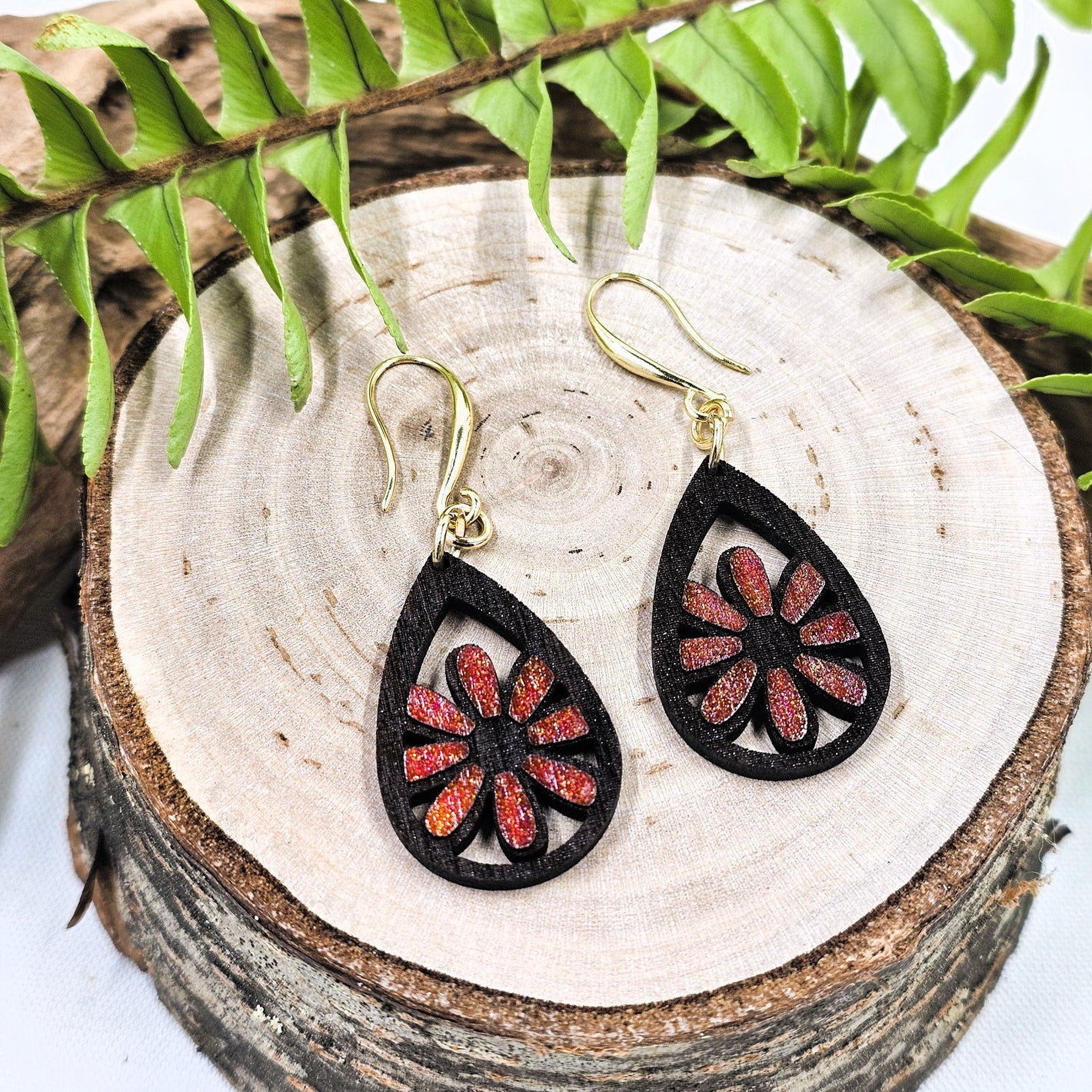 Flower Dangle Earrings