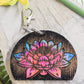 Lotus Flower Keychain