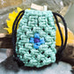 Macrame Pouch Keychain (small)