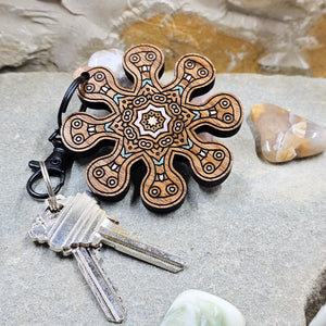 Mandala Keychain