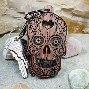 Calavera Keychain