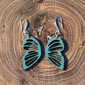 Butterfly Wing Dangle Earrings