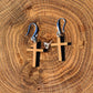 Cross Dangle Earrings