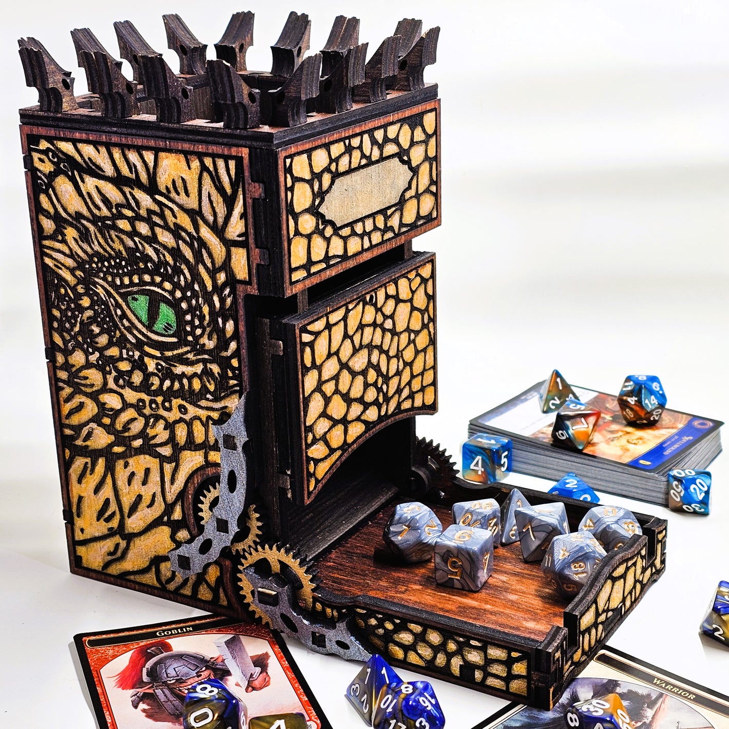 Dragon Dice Tower DND D&D Dungeons and Dragons Dice Tower