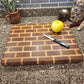 End Grain Cutting Board Cherry and Maple