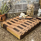 End Grain Cutting Board - Black Walnut & American Beech