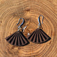 Fan Dangle Earrings