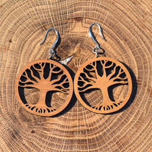 Tree of Life Dangle Earrings